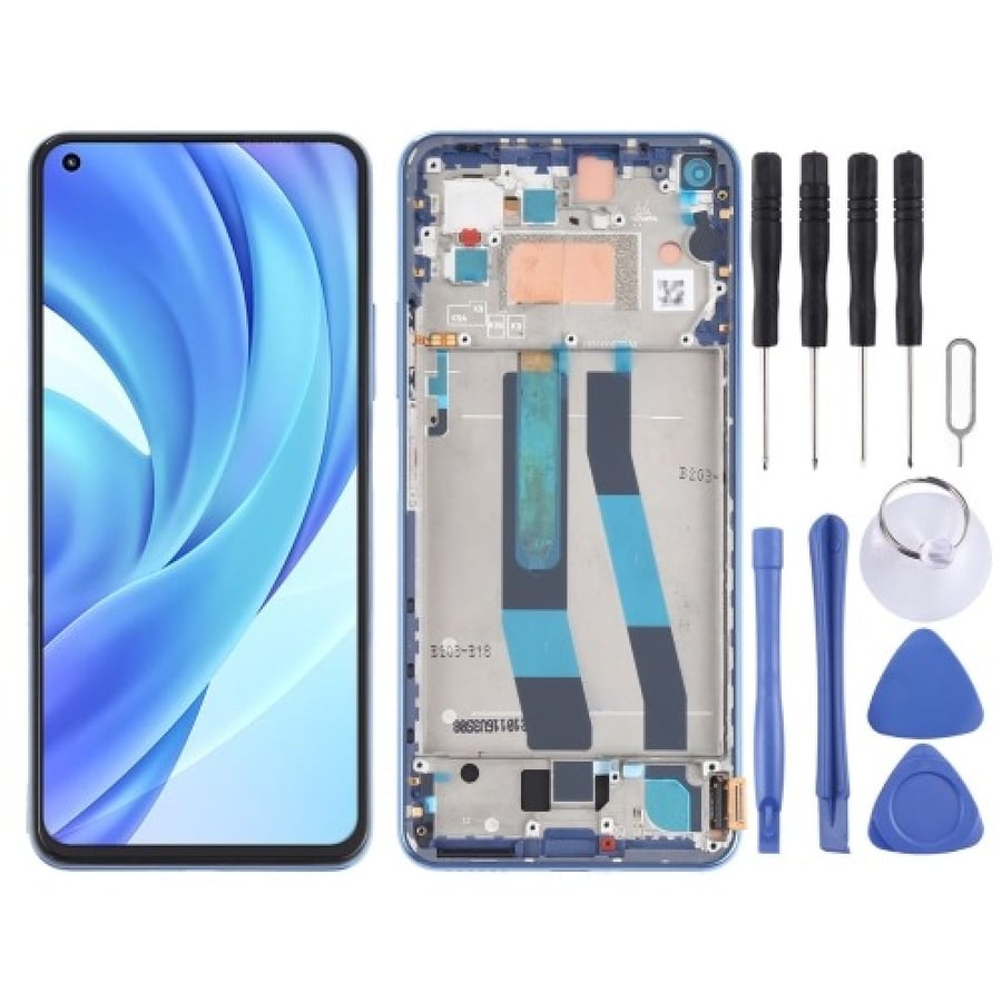 شاشة AMOLED كاملة شاومي مي 11 لايت Xiaomi Mi 11 Lite