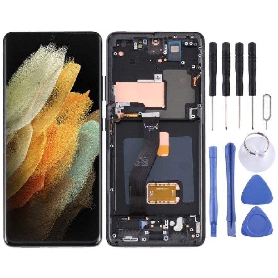 شاشة AMOLED كاملة جالكسي S21 الترا 5G Galaxy Ultra - غياركو