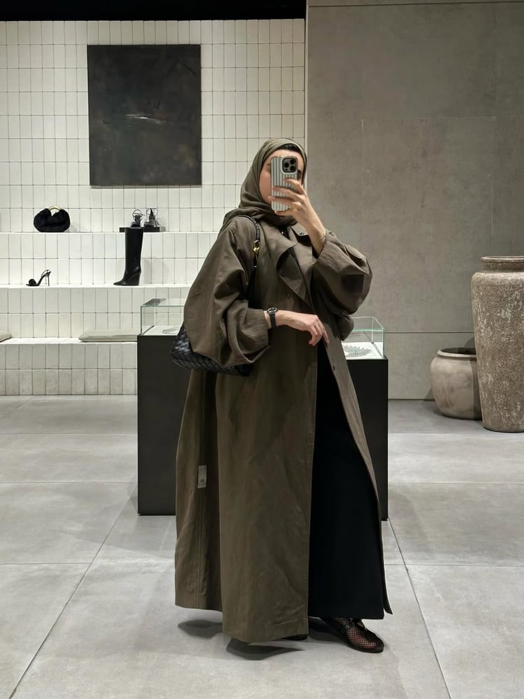 عباية حرير