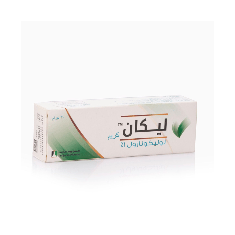 ليكان 1% كريم مضاد للفطريات 30 جم