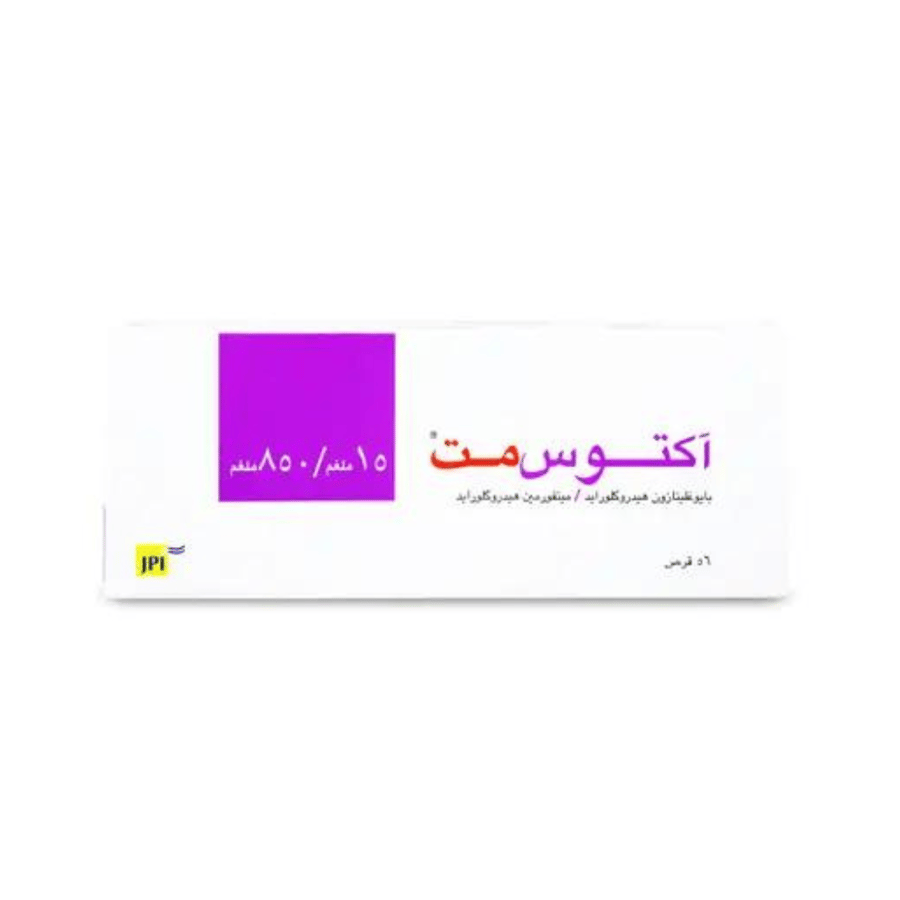 اكتوس مت 850/15 مجم 56 قرص