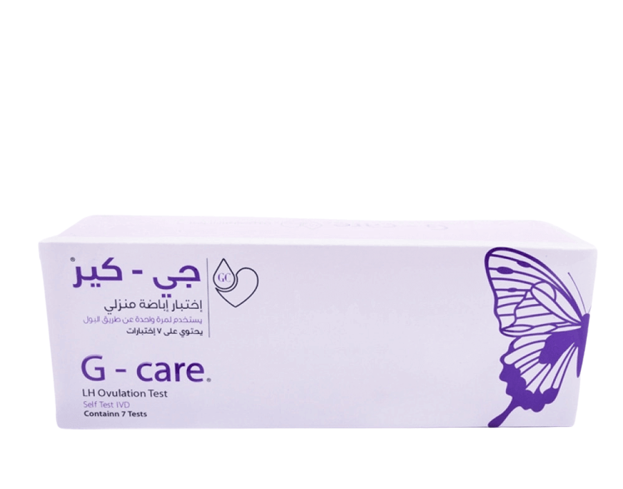 جي كير اختبار الاباضة المنزلي