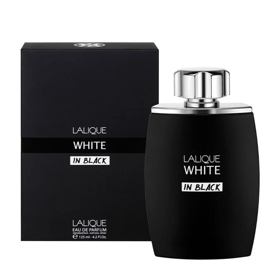عطر لاليك وايت ان بلاك الرجالي او دو تواليت 125مل