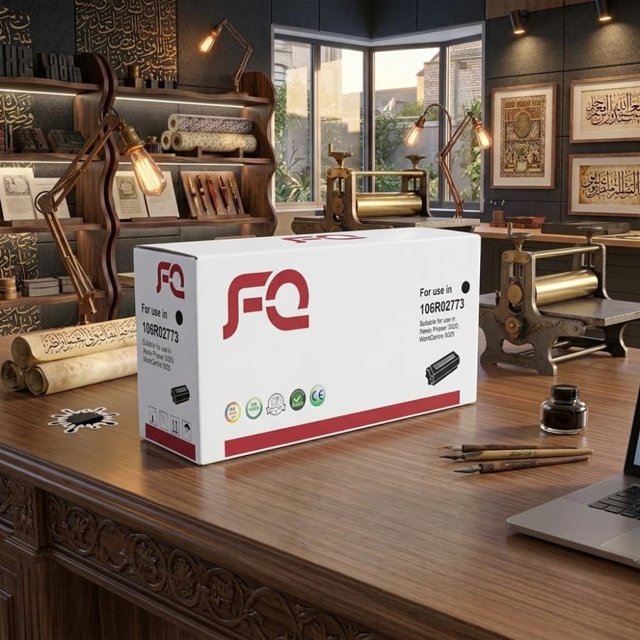 حبر طابعة  زيروكس متوافق مع 3025 - 3020 اسود