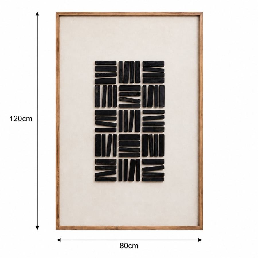 لوحة فنية راقية مقاس 120 × 80 سم