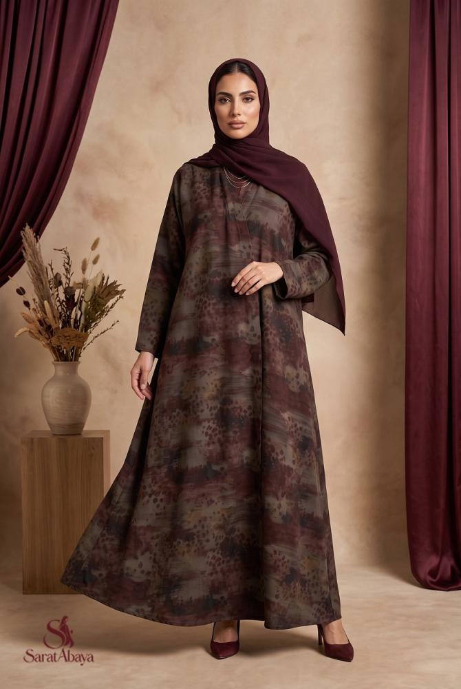 عباية كريب مغسول جاكار