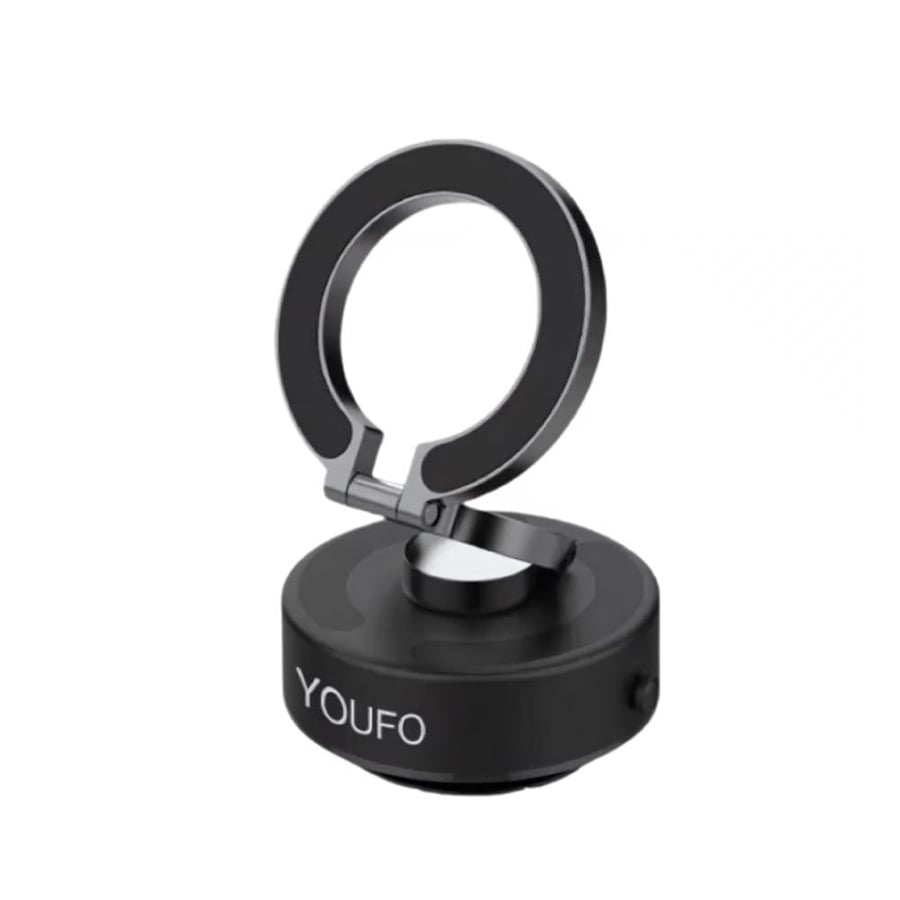 Magnetic phone holder YOUFO Y-4883 with suction technology - 360-degree rotation