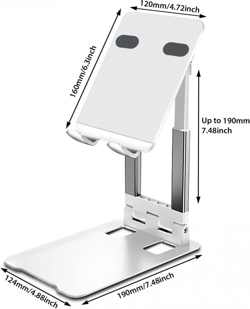 Stand for tablets and phone and holder for iPad