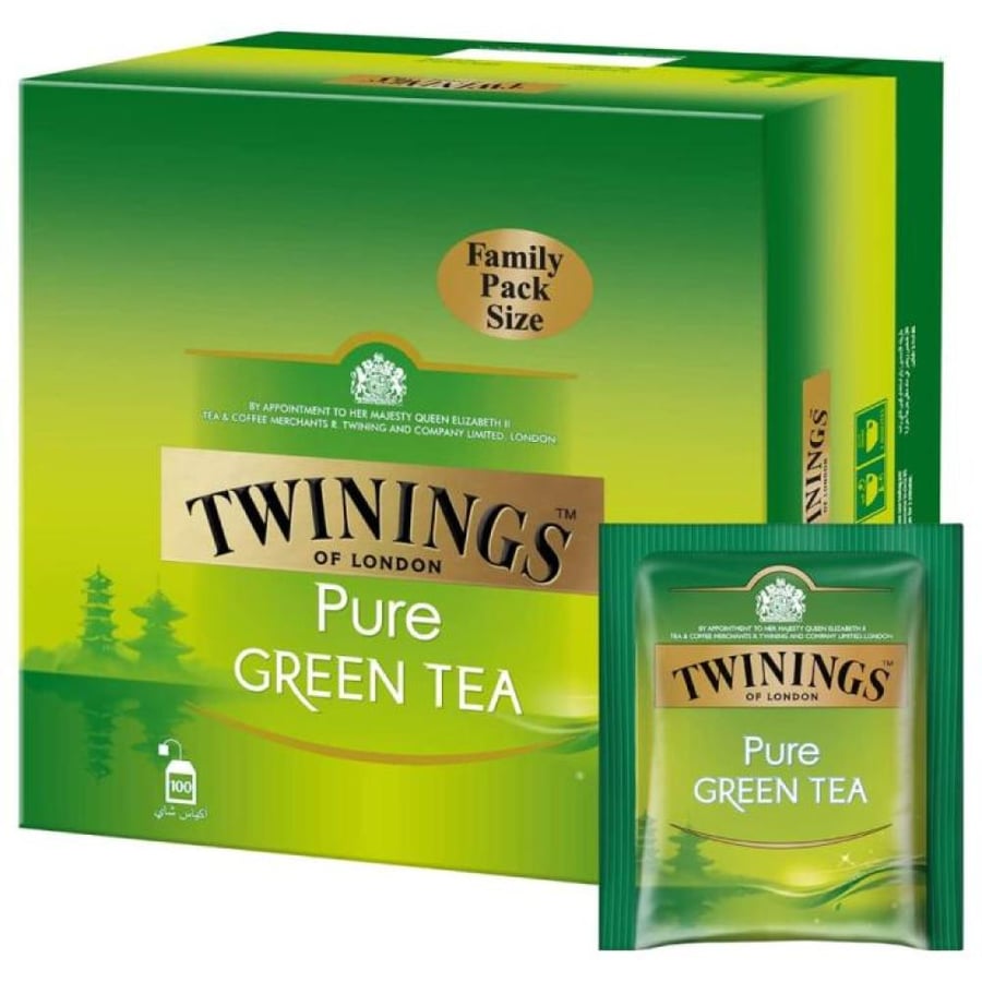 شاي توينجيز أخضر  انجليزي 100 ظرف  TWININGS GREEN TEA 25*1.5GRAM