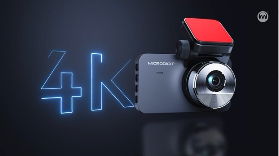 كاميرا داش 4K من مايكروديجيت® – دقة فائقة وأمان متكامل!
