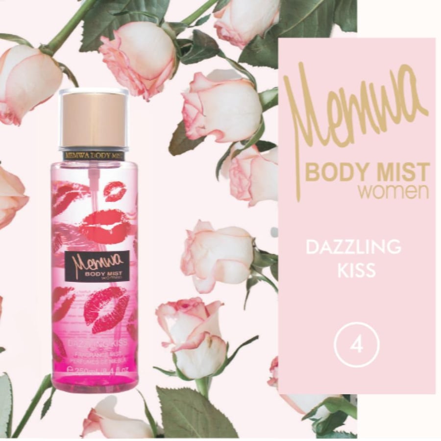 Body perfume from Mimoa - Dazing Kiss 250ml
