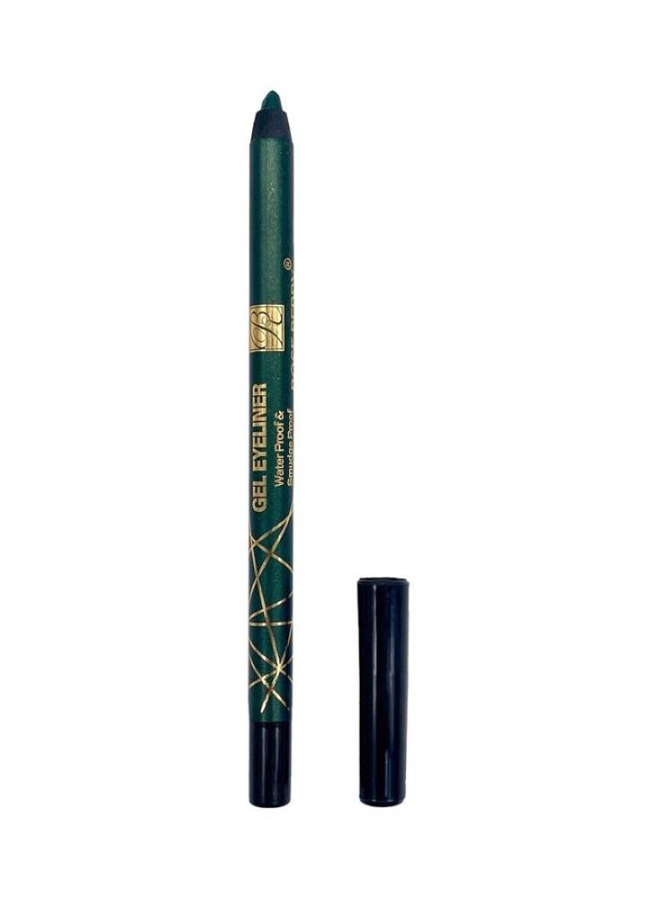 Waterproof gel eyeliner in green