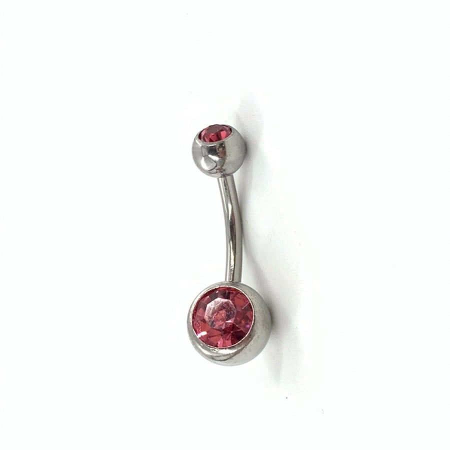 14g Long Belly Ring