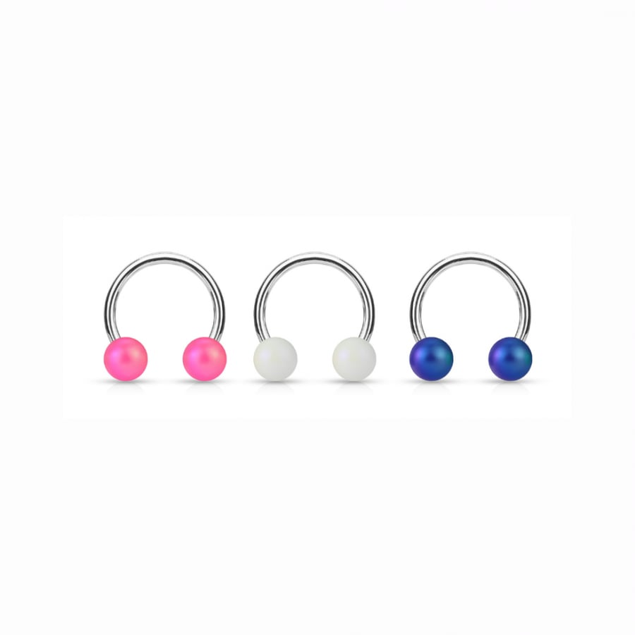 16G Stone Ball Horseshoe
