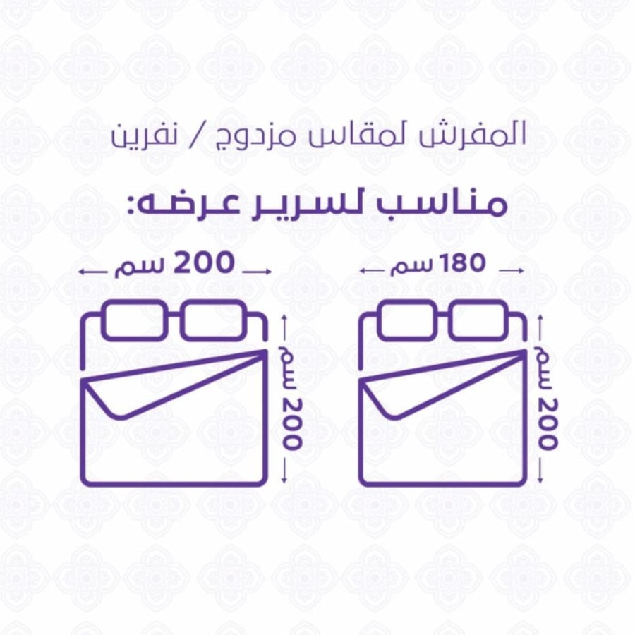 مفرش شتوي مزدوج مخمل فرو محفور 6 قطع -  لينارا - سكري