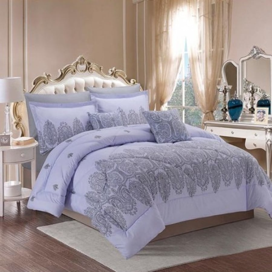 Summer double bedspread 8 pieces - Eliana