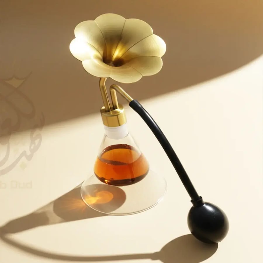 زجاجة اختبار العطور وعرض الروائح النحاسية سعة 80 مل لبار العطور والمقا