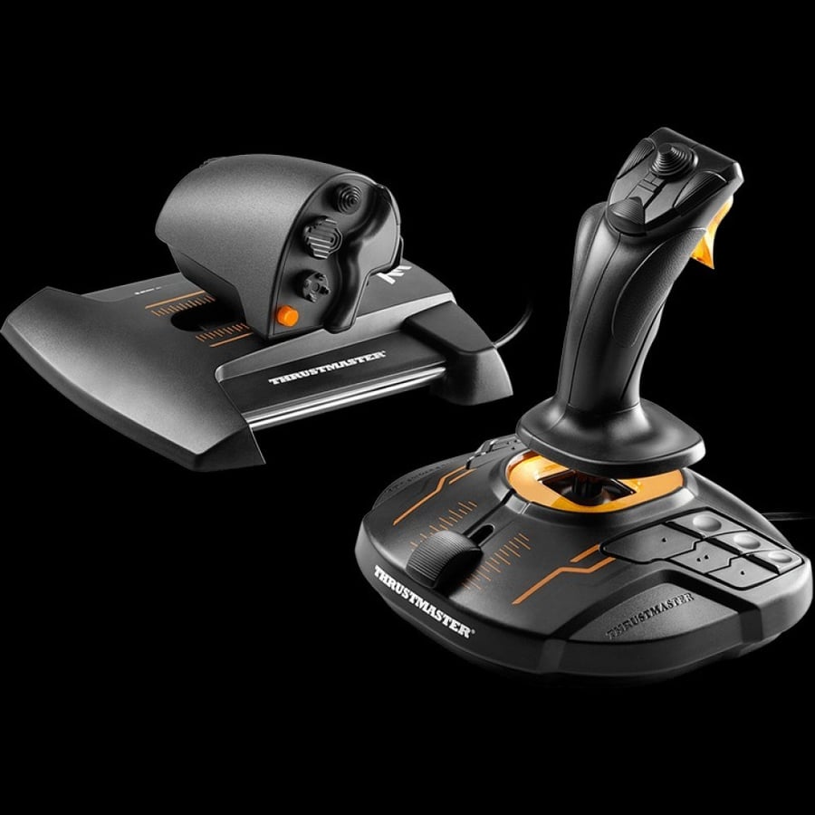 THRUSTMASTER T16000M FCS ثرست ماستر وحدة طيران تي16000ام اف سي اس ( يعمل على الوندوز فقط )