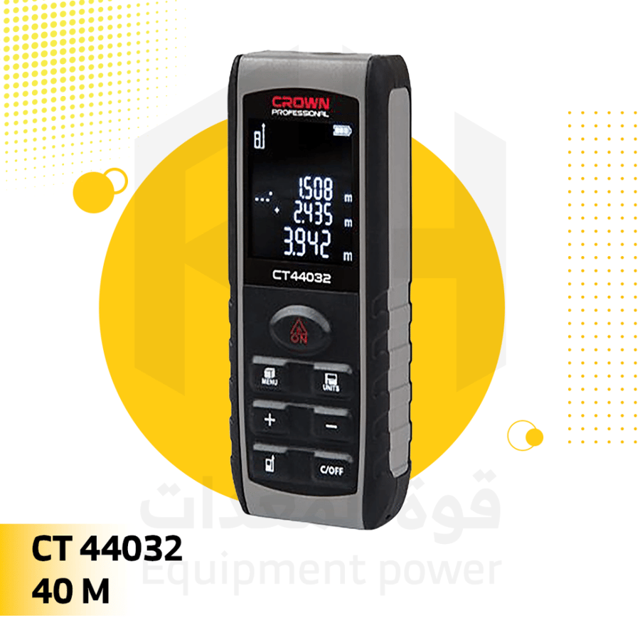 متر ليزر 40 متر كراون CT44032