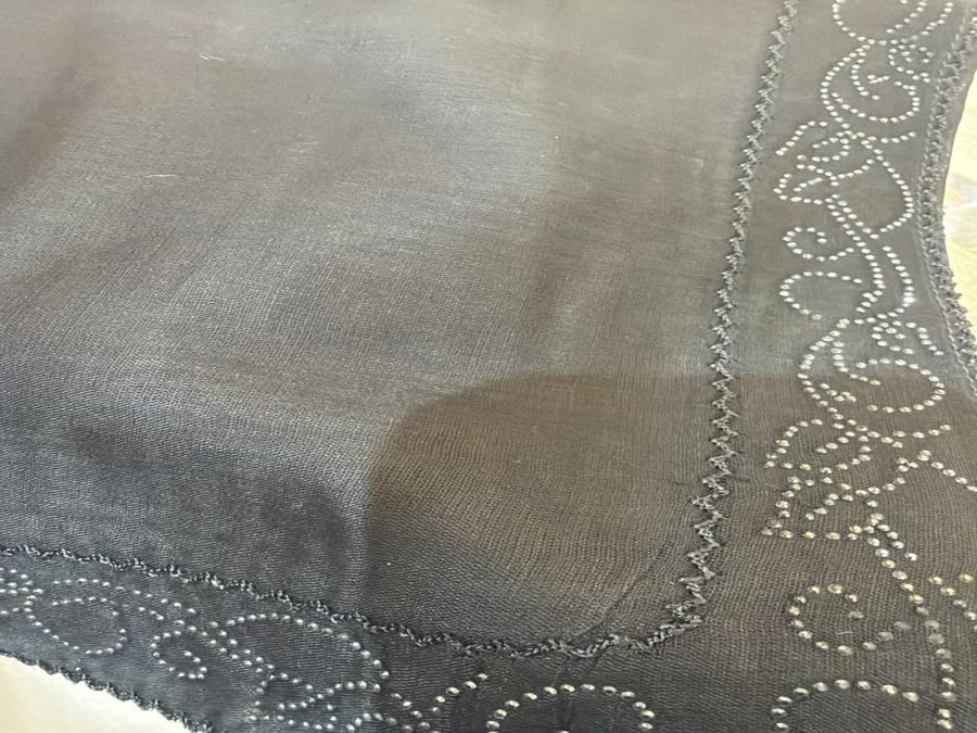 شرشف اسود كرستال