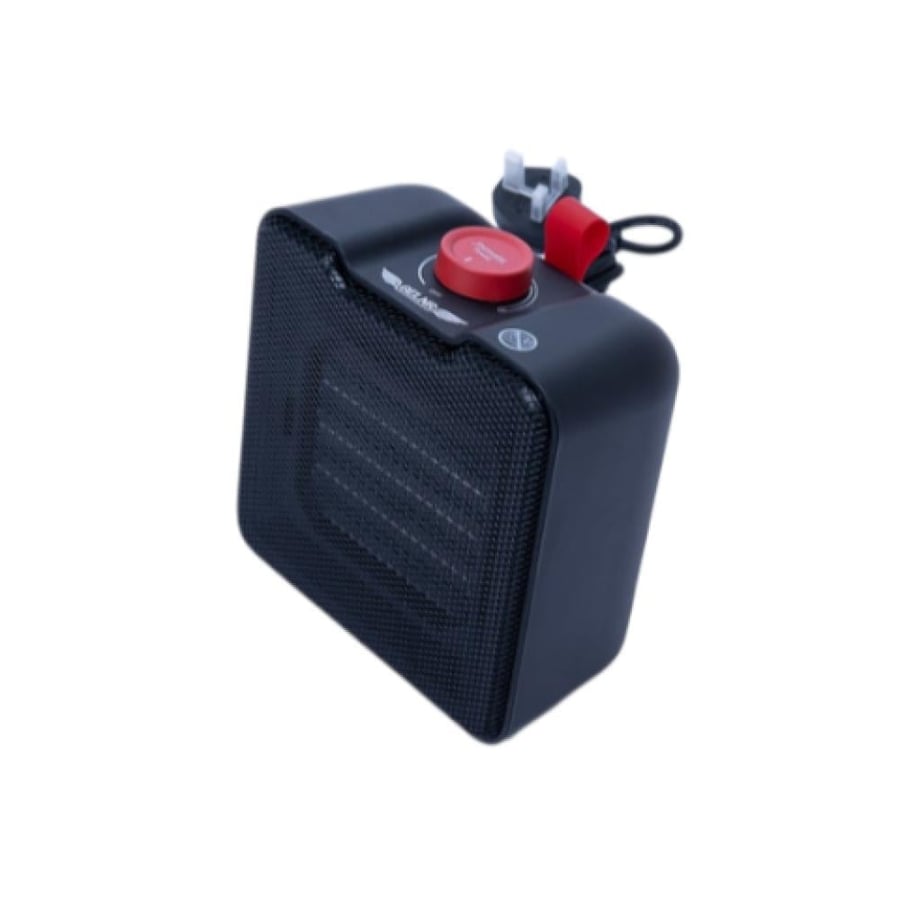 Ceramic fan heater (radiator) with 1800 watts power in black color