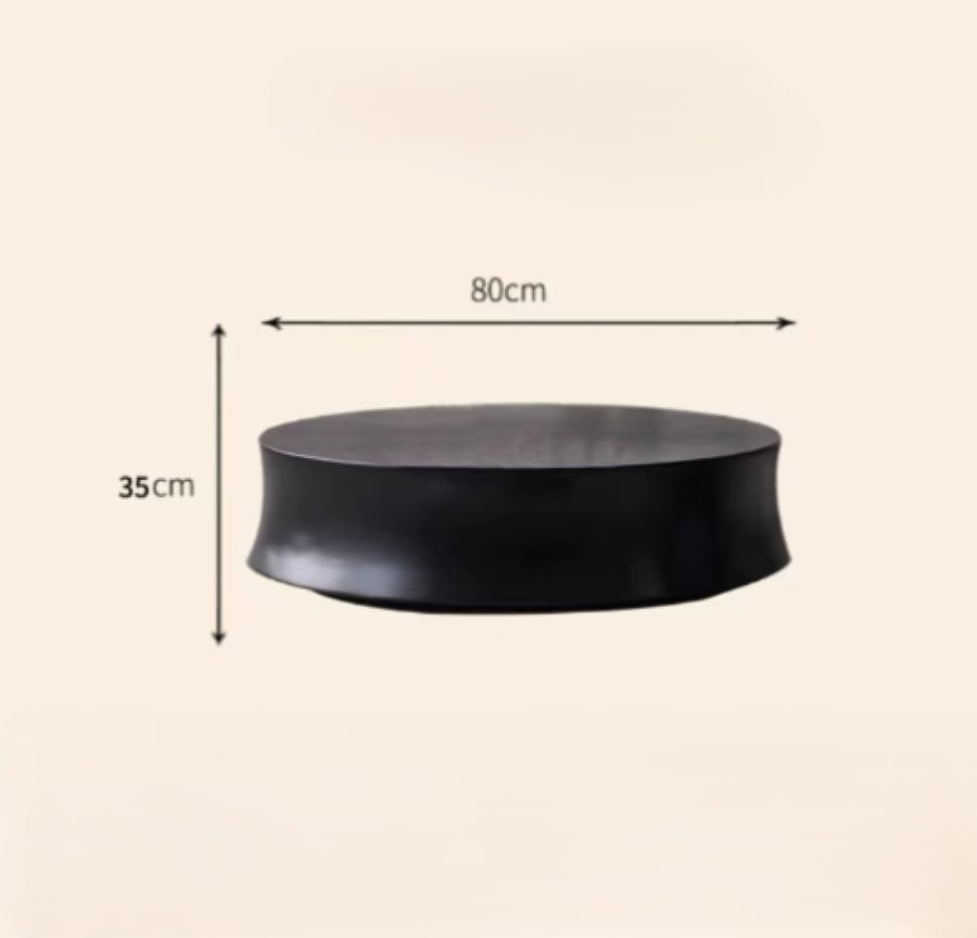 Coffee table with a simple design