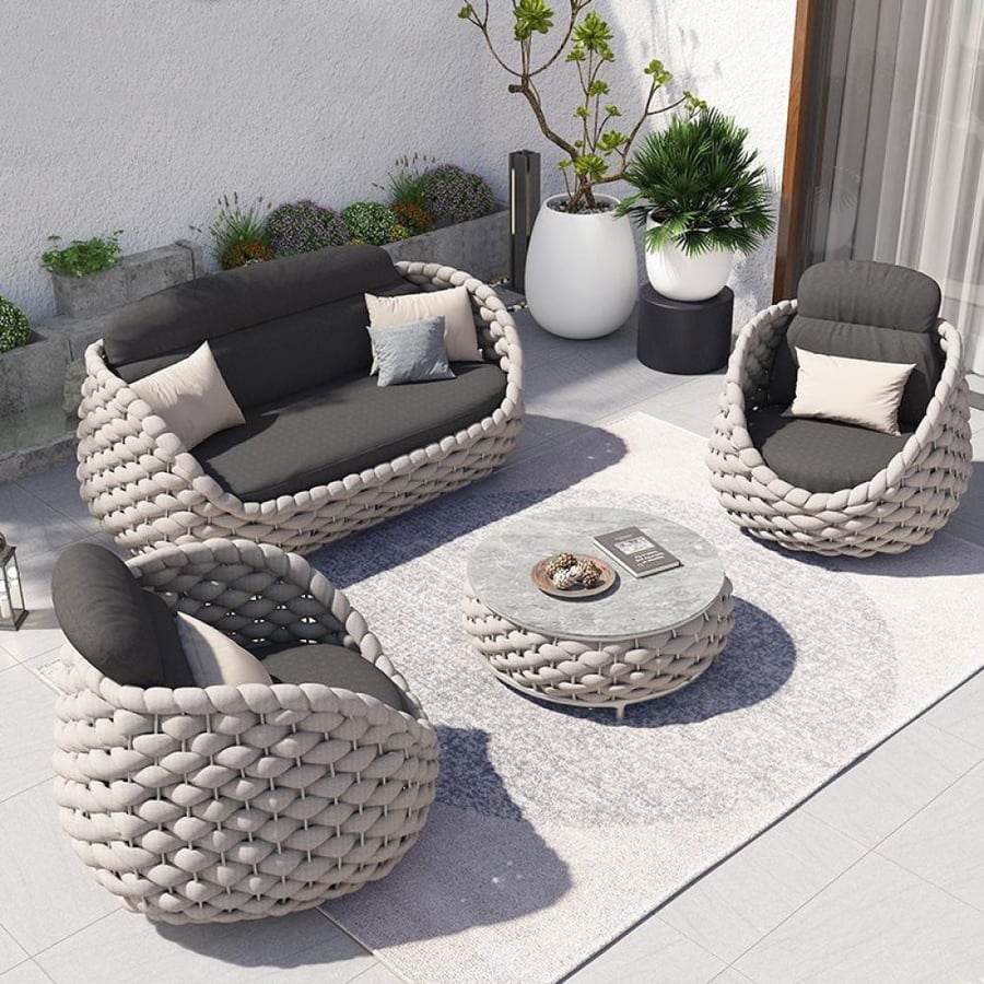 Outdoor sofa set