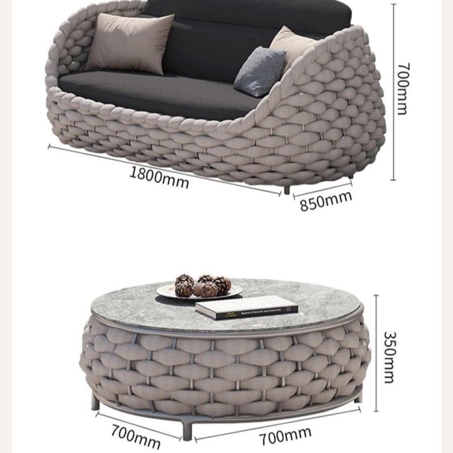 Outdoor sofa set