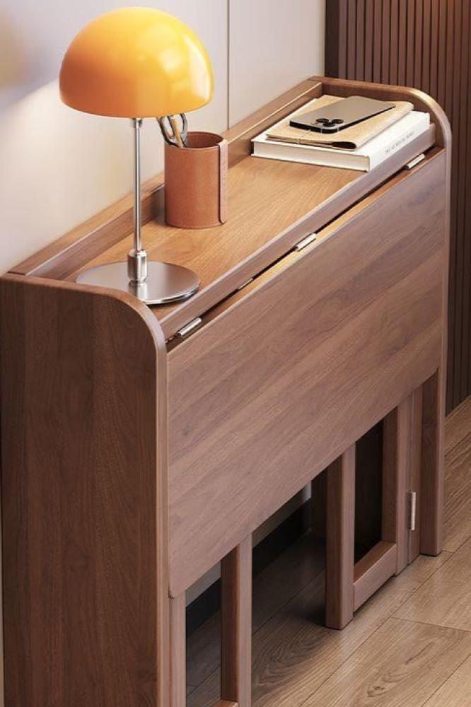Home office foldable made of hardwood – Scandinavian style