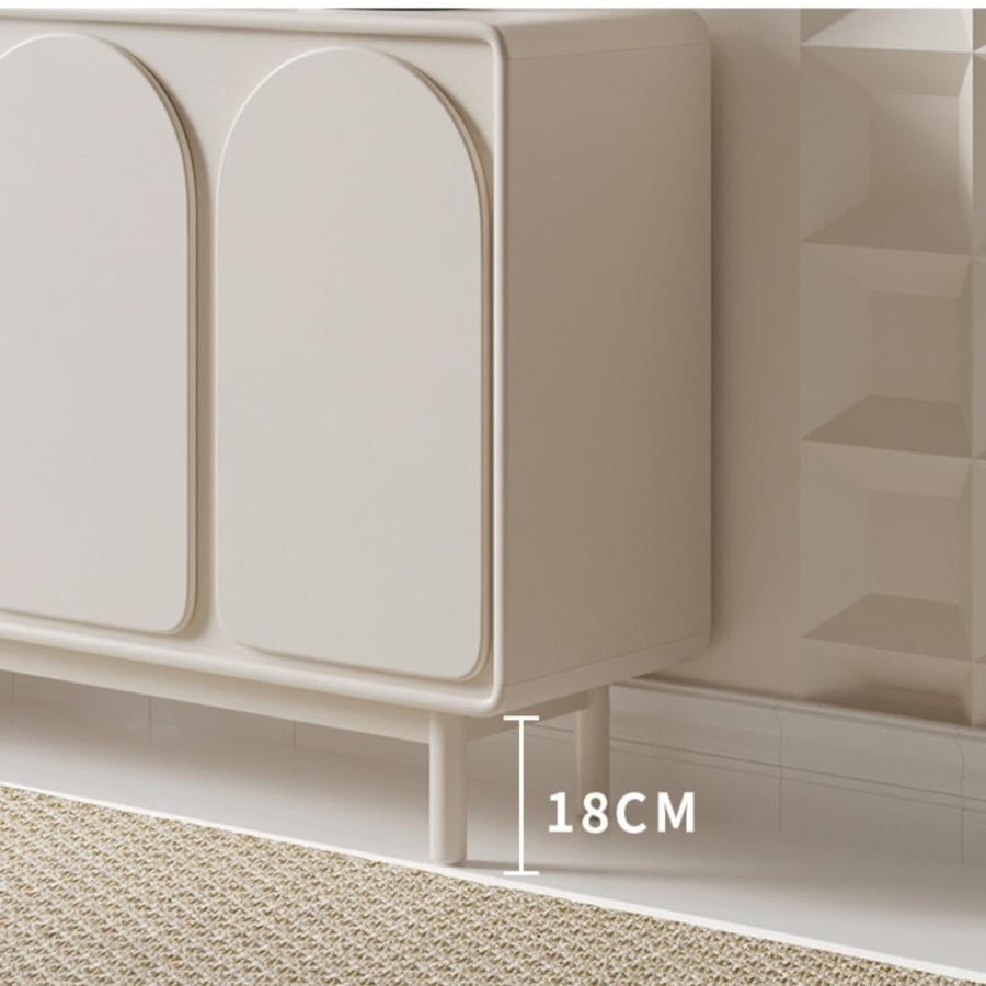 Side cabinet with an elegant design