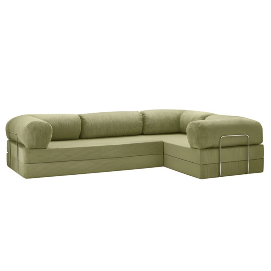 A sofa made of foam with modern and contemporary purification