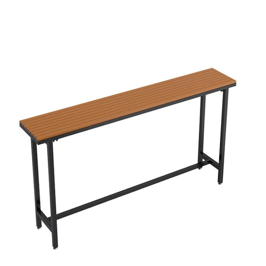 Table and outdoor bar chairs