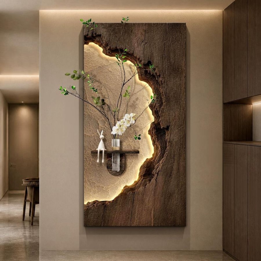 لوحة ديكور جدارية بتصميم وابي سابي