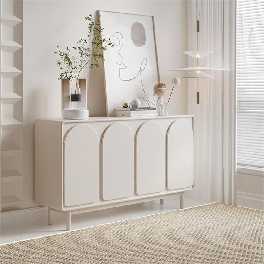 Side cabinet with an elegant design