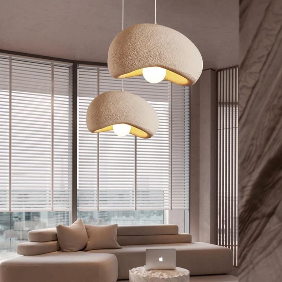 مصباح بتصميم ياباني وابي سابي