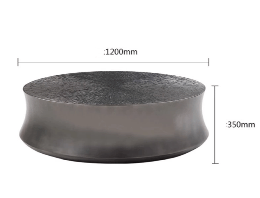 Coffee table with a simple design