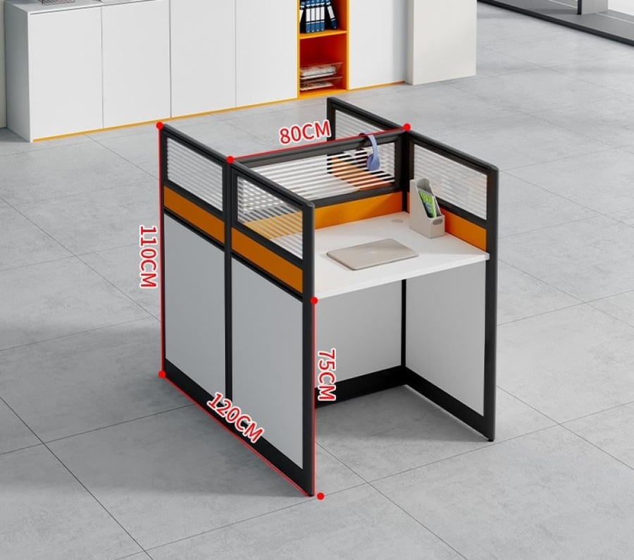 Office for employees with elegant design