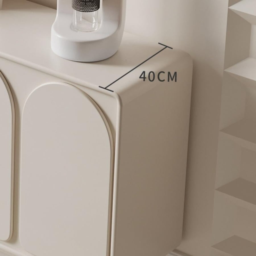 Side cabinet with an elegant design