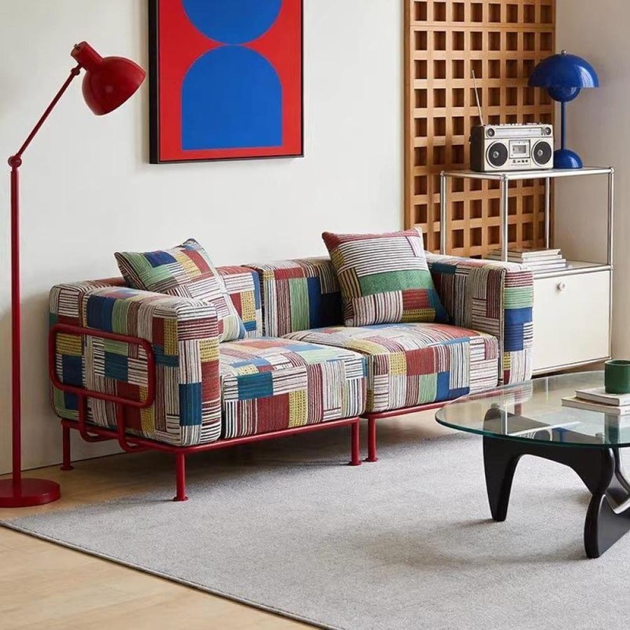 Adjustable artistic sofa – classic vintage style