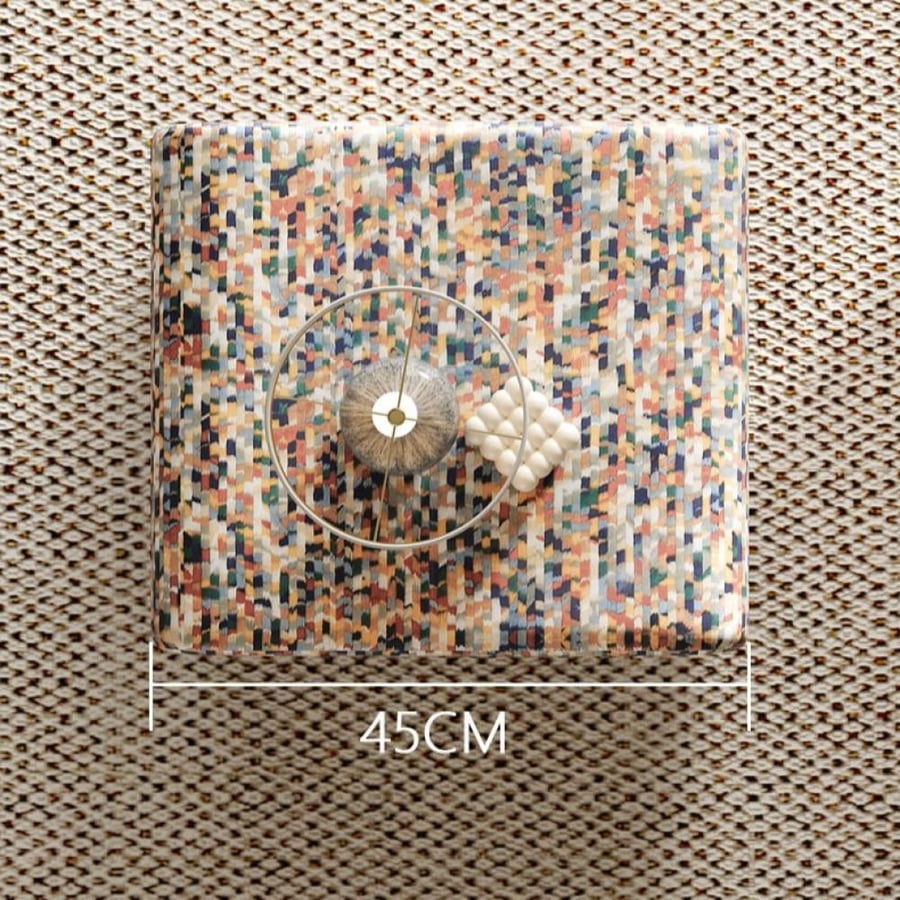 Side cabinet with a distinctive design and a mosaic touch