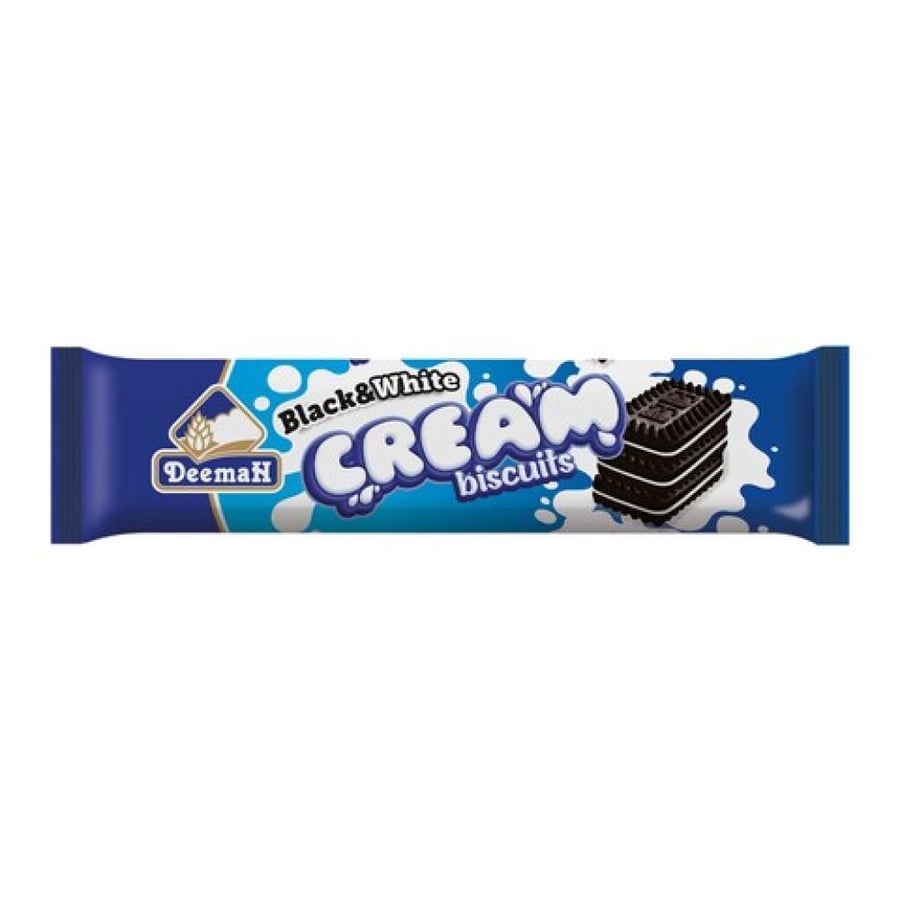 بسكويت ديمه ابيض واسود بكريمة الفانيلا 68g