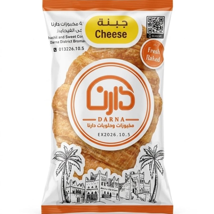 دارنا كرواسان الجبنة 100g