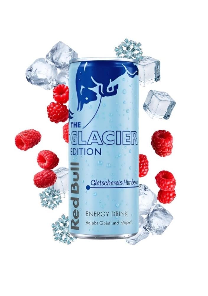 ريد بول جليشر إديشن توت العليق الجليد 250 مل Red Bull Glacier Edition Raspberry Ice