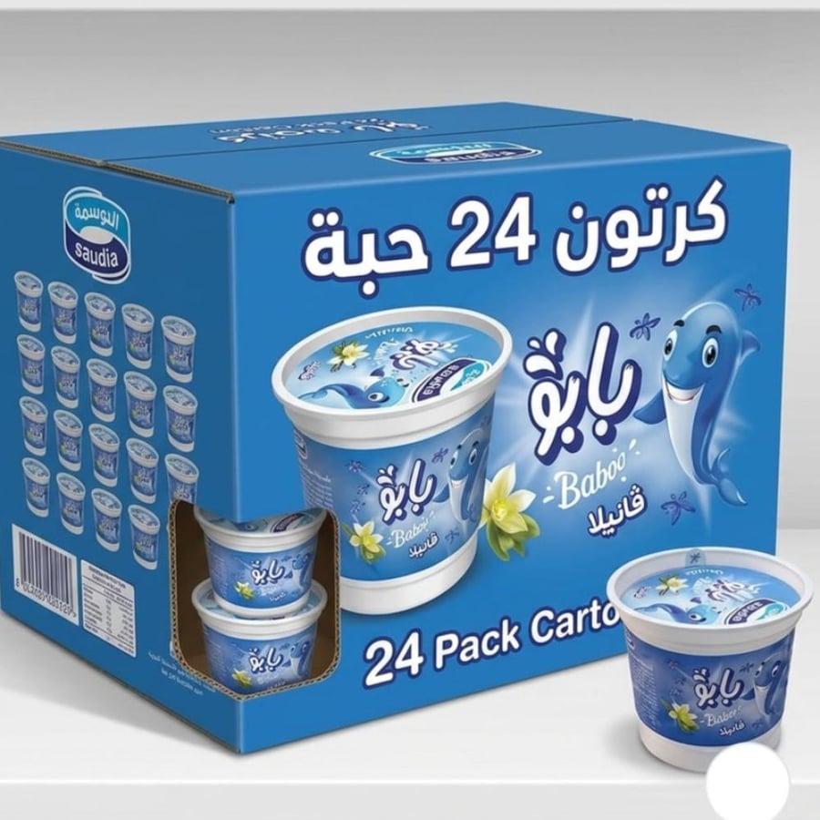 Pabub ice cream cup carton 24 pieces