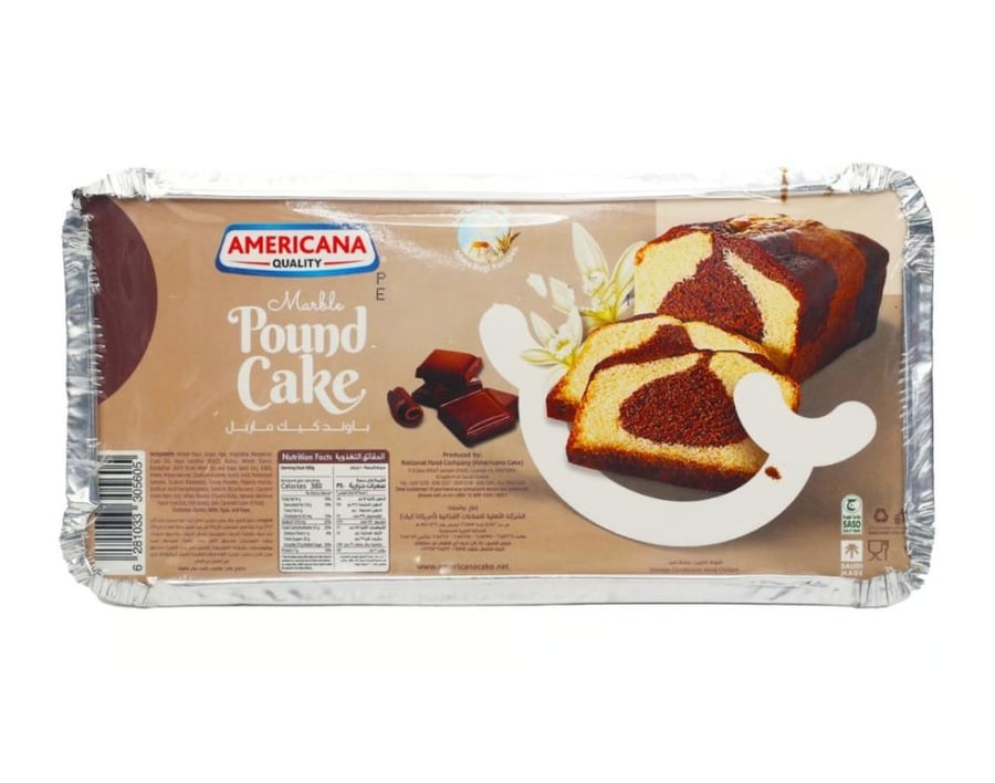 Americana pound cake marble 290 g