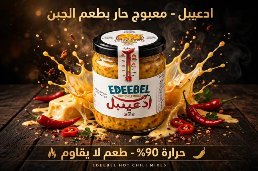 ادعيبل صوص بطعم الجبنة الحارة 534 جرام