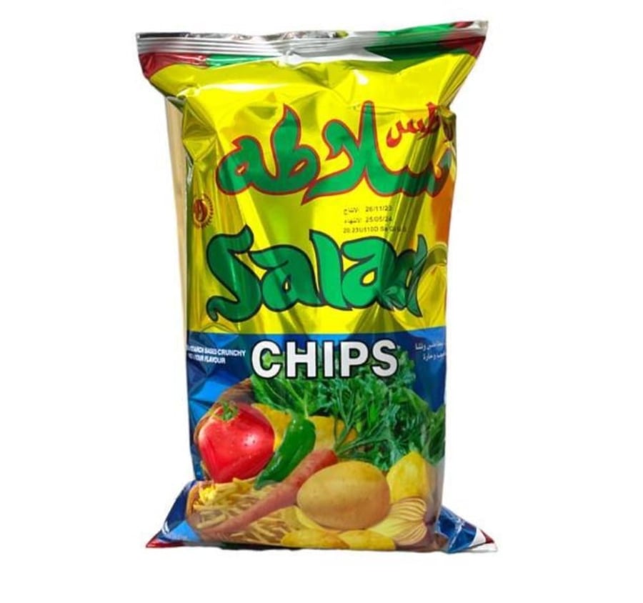بطاطس سلاطة عمان نكهة حامضة وحارة 75g