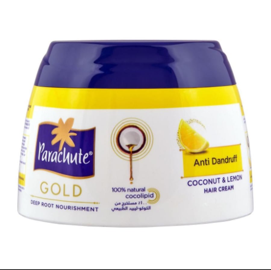 Parachute Anti-Dandruff Hair Cream with Coconut and Lemon, 140 ml