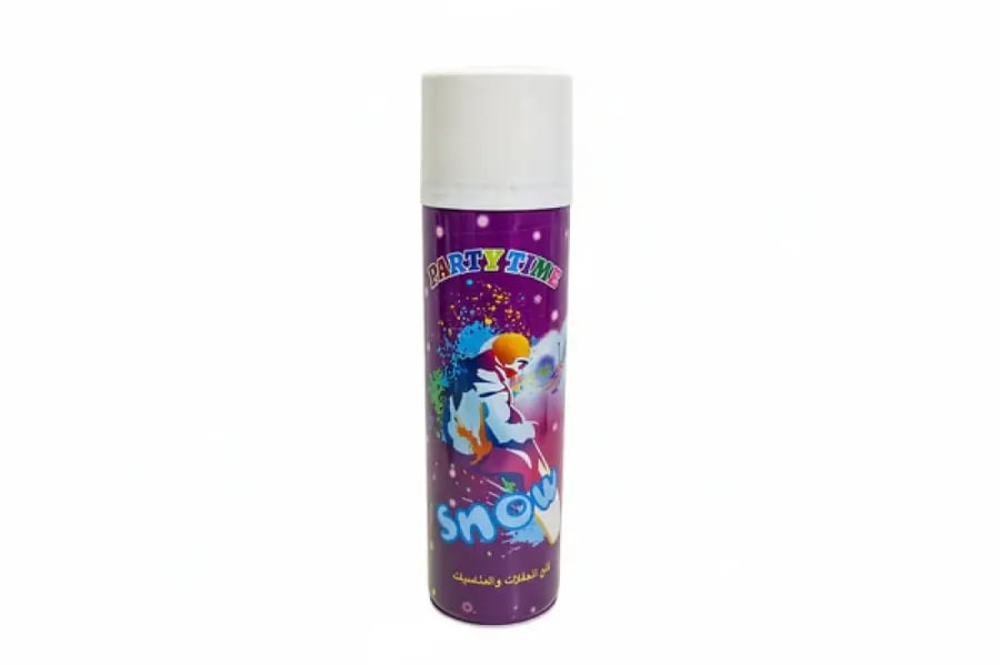 Snow spray for parties and events small