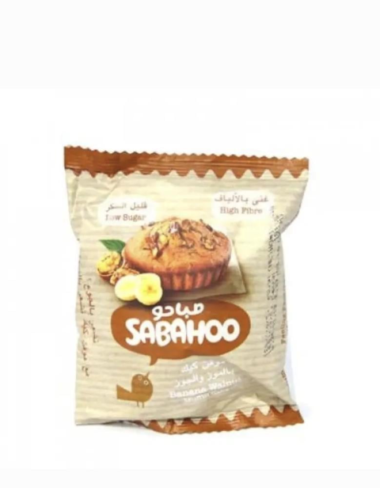 Morning muffin cake with banana and walnut 90 grams